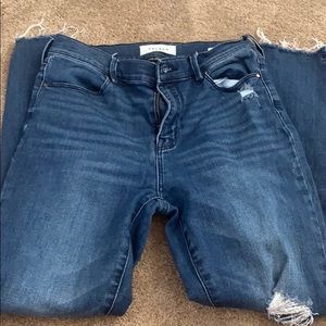 pacsun dark-washed jeans